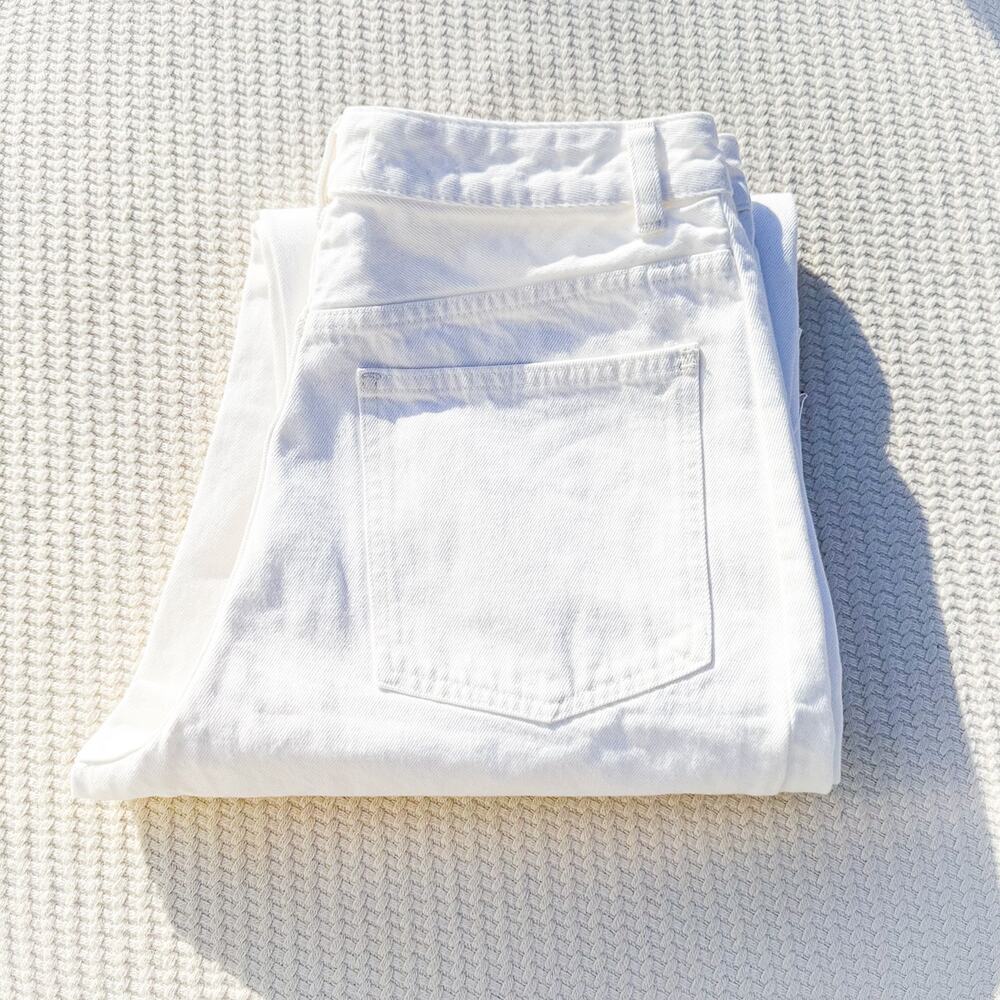 Madewell Straight Leg Women’s Jeans in White